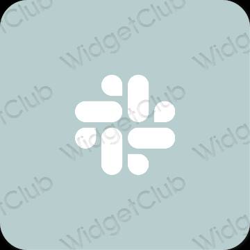 Estetico porpora Slack icone dell'app