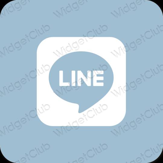 جمالية LINE أيقونات التطبيقات