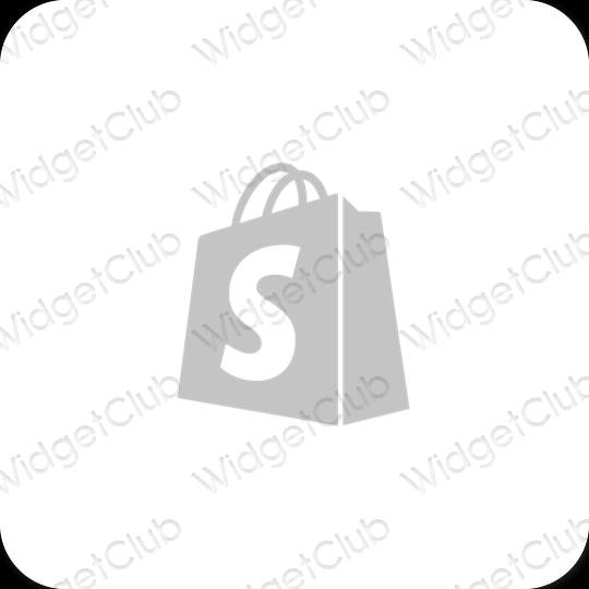 Estetske Shopify ikone aplikacija