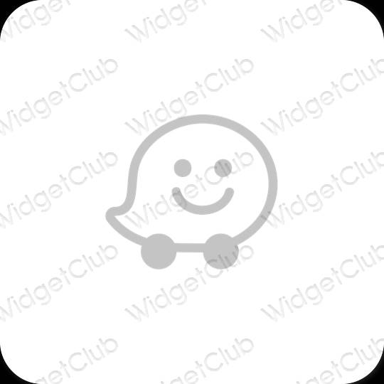 Естетични Waze икони на приложения