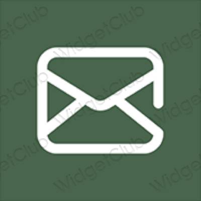 نمادهای برنامه زیباشناسی Mail