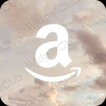 Pictograme pentru aplicații Amazon estetice