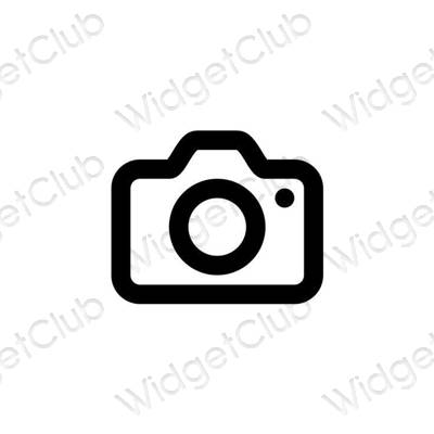 Aesthetic Camera app icons