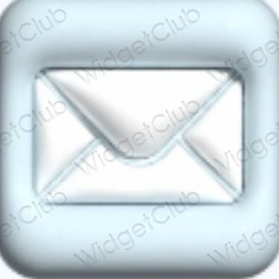 Estética Mail iconos de aplicaciones