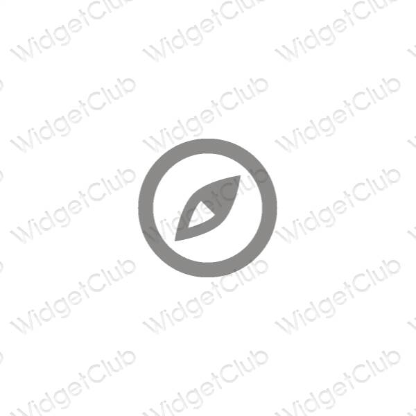 Estetické ikony aplikácií Safari