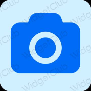 Estetsko vijolična Camera ikone aplikacij