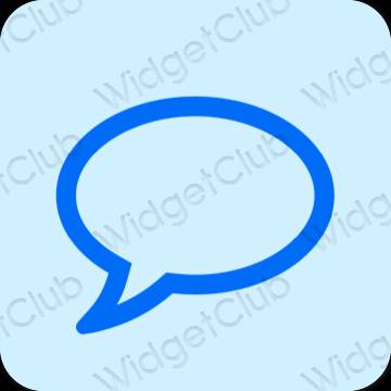 Estetické ikony aplikací Messages