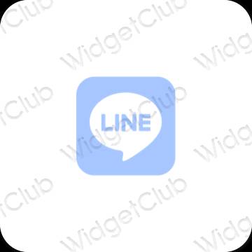 Aesthetic LINE app icons