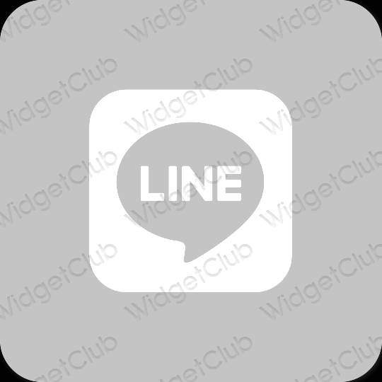 جمالية LINE أيقونات التطبيقات