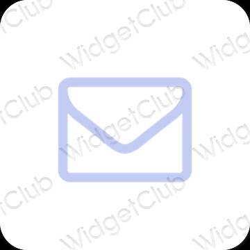 Esthetische Mail app-pictogrammen