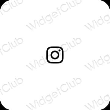 Esthetische Instagram app-pictogrammen