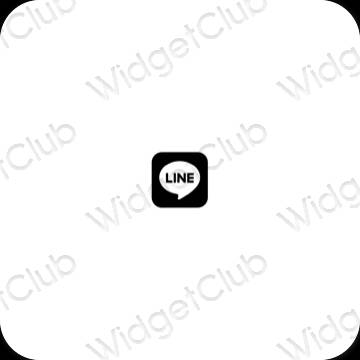 جمالية LINE أيقونات التطبيقات