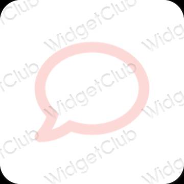 جمالية Messages أيقونات التطبيقات