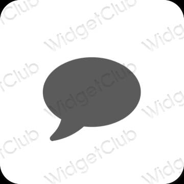 جمالية Messages أيقونات التطبيقات