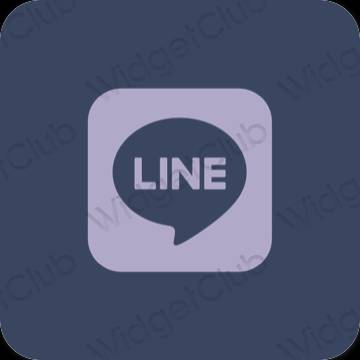 Ästhetische LINE App-Symbole