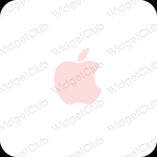 Esthetische Apple Store app-pictogrammen