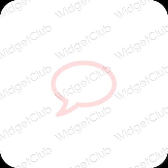 جمالية Messages أيقونات التطبيقات