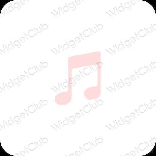 Estética Apple Music iconos de aplicaciones