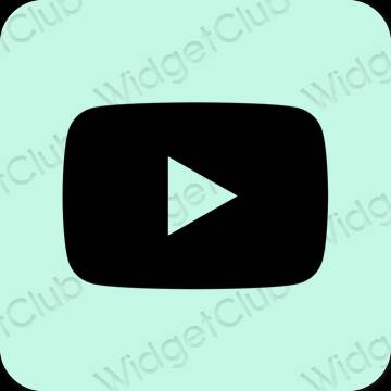 Aesthetic Youtube app icons