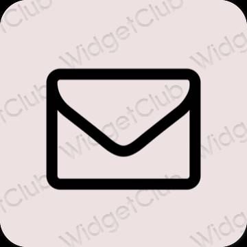 Icônes d'application Mail esthétiques