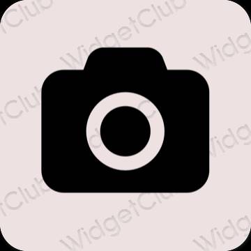 Esthetische Camera app-pictogrammen