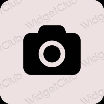 Esthetische Camera app-pictogrammen