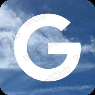 Aesthetic Google app icons