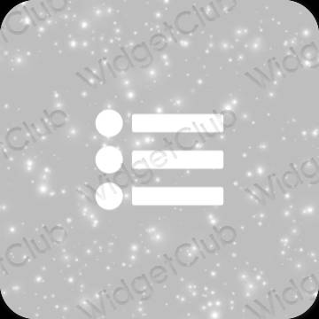 Estetske Notes ikone aplikacija
