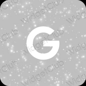 Ästhetische Google App-Symbole