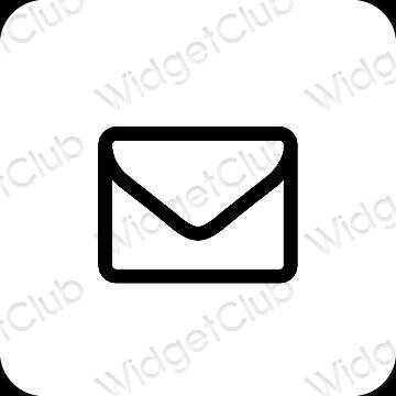 Esthetische Mail app-pictogrammen