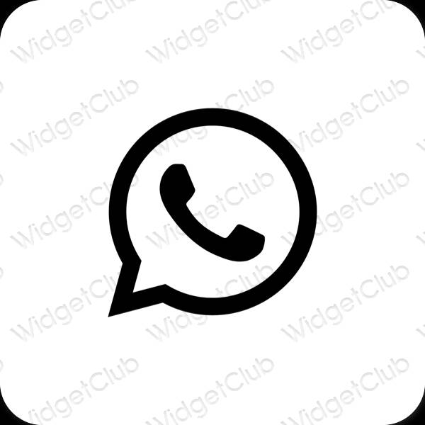 Эстетические WhatsApp значки приложений