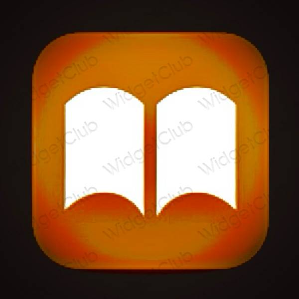 Icônes d'application Books esthétiques