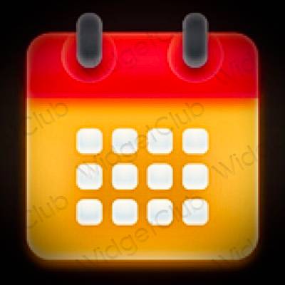 Estetické ikony aplikácií Calendar