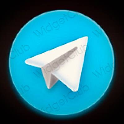 Æstetiske Messenger app-ikoner