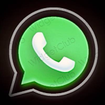 Estetické ikony aplikácií WhatsApp