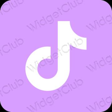 نمادهای برنامه زیباشناسی TikTok