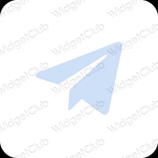ესთეტიკური Telegram აპლიკაციის ხატები