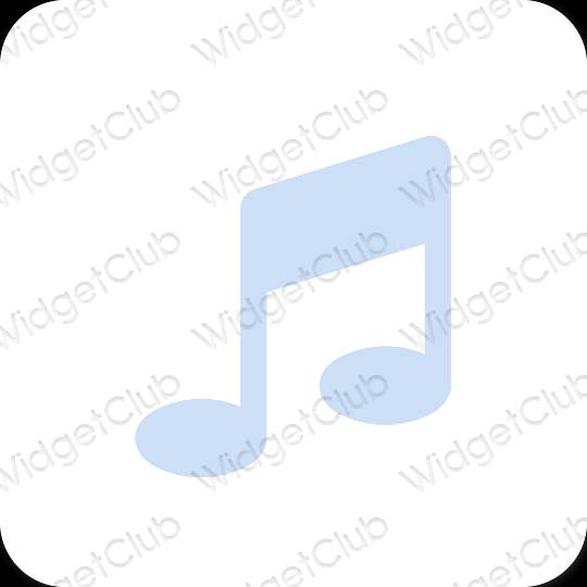 Biểu tượng ứng dụng Apple Music thẩm mỹ