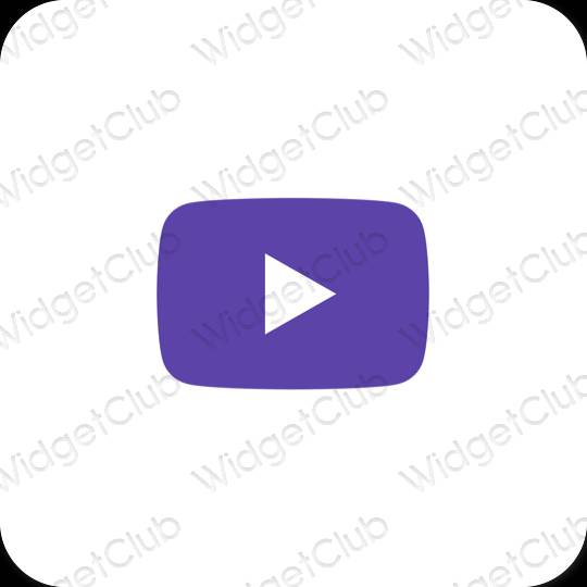 Icone delle app Youtube estetiche