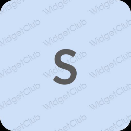 Estetický nachový SHEIN ikony aplikací