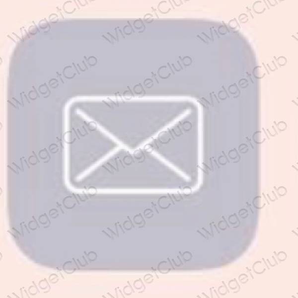 Esthetische Mail app-pictogrammen