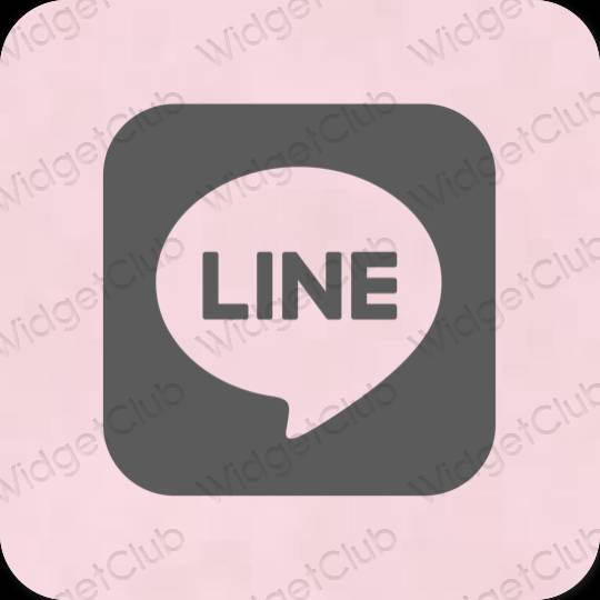 جمالية LINE أيقونات التطبيقات