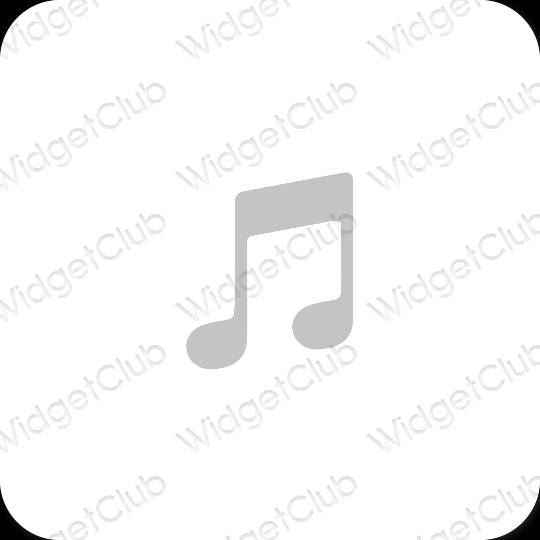 Estética Apple Music iconos de aplicaciones