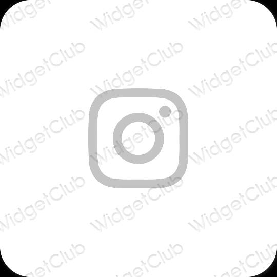 Estetické ikony aplikací Instagram