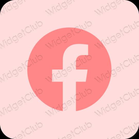 Estetické ikony aplikací Facebook