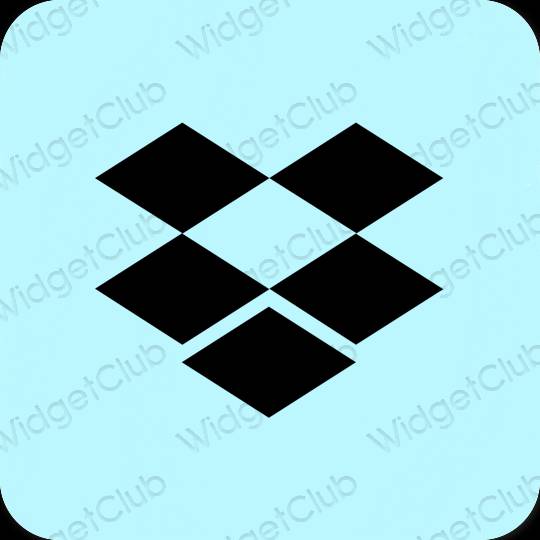 Aesthetic Dropbox app icons