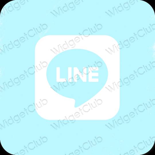 جمالية LINE أيقونات التطبيقات