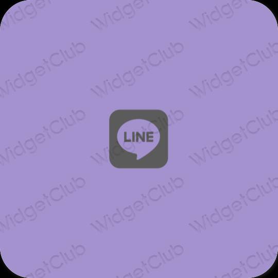 Ästhetische LINE App-Symbole