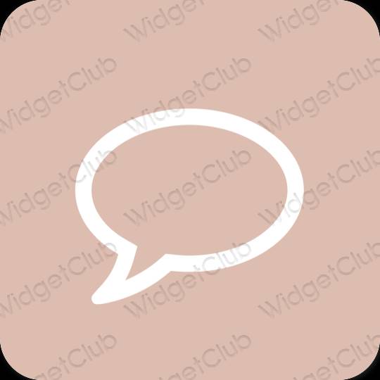 جمالية Messages أيقونات التطبيقات