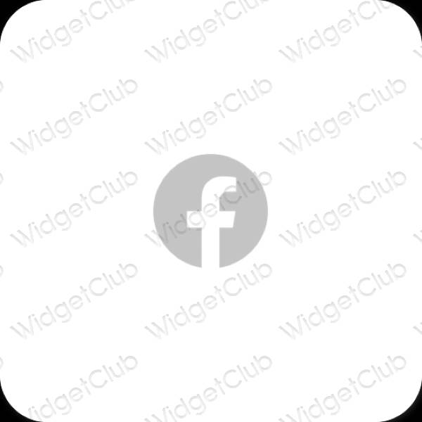 Icone delle app Facebook estetiche